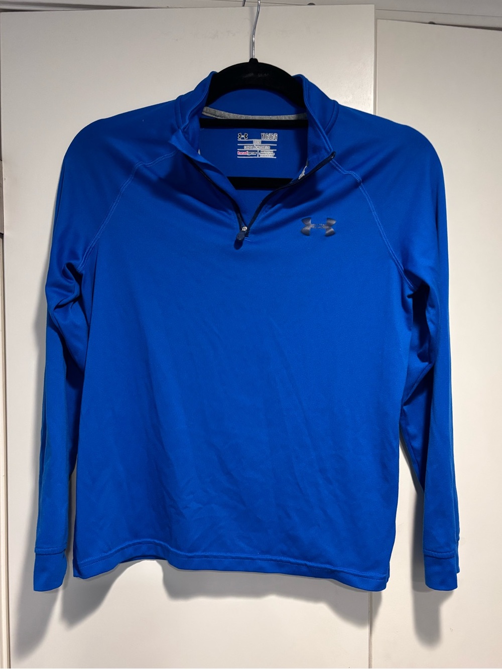Under Armour Blue HeatGear Loose Youth Pullover